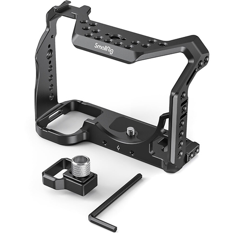 Cage with HDMI Cable Clamp for Sony a7S III Image 1