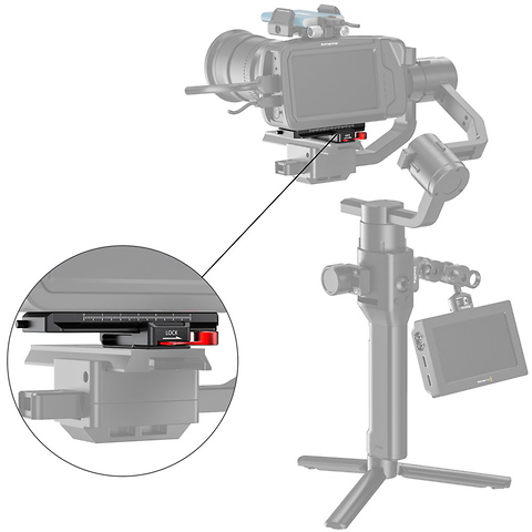 Offset Plate Kit for BMPCC 6K and 4K with Select Handheld Stabilizers Image 2