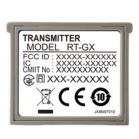 RT-GX Godox Transmitter Module for the L-858D-U Speedmaster Image 0