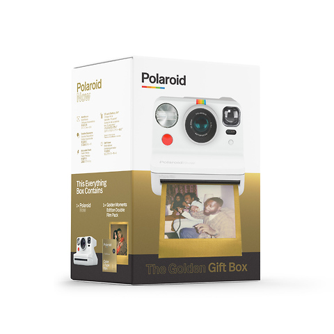 Now Instant Film Camera - The Golden Gift Box Bundle Image 1