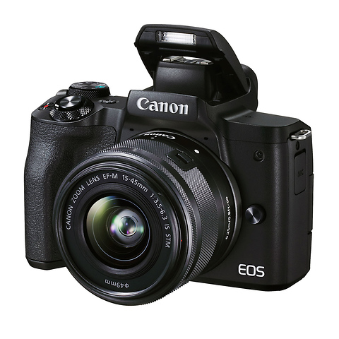 EOS M50 Mark II Mirrorless Digital Camera with 15-45mm Lens (Black) Image 2