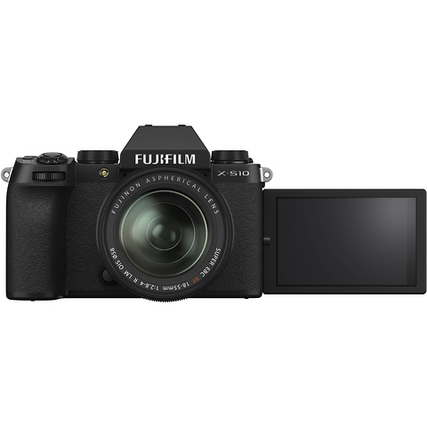 X-S10 Mirrorless Digital Camera with 18-55mm Lens (Black) Image 4