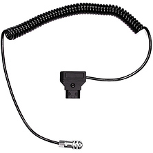 Coiled D-Tap to 2-Pin Cable for Blackmagic Pocket 4K & 6K (18-40 in.) Image 0