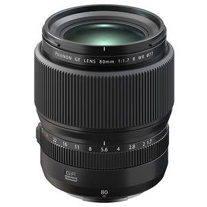 GF 80mm f/1.7 R WR Lens