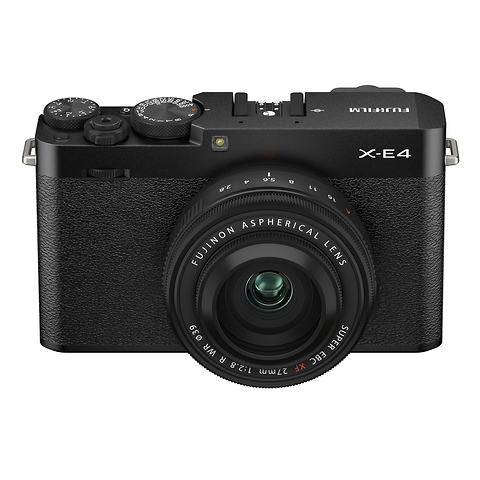 X-E4 Mirrorless Digital Camera with 27mm Lens (Black) Image 2