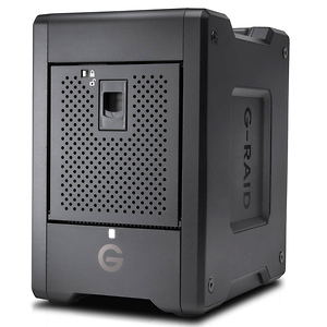 24TB G-RAID Shuttle 4 4-Bay RAID Array (4 x 6TB, Thunderbolt 3 & USB 3.2 Gen 2)