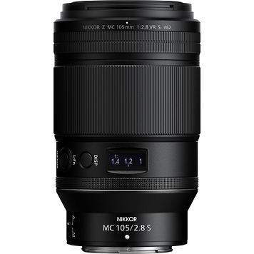 NIKKOR Z MC 105mm f/2.8 VR S Lens (Open Box)