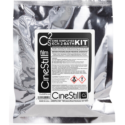 CS2 Cine Simplified ECN 2-Bath Powder Kit (16 Rolls) Image 0