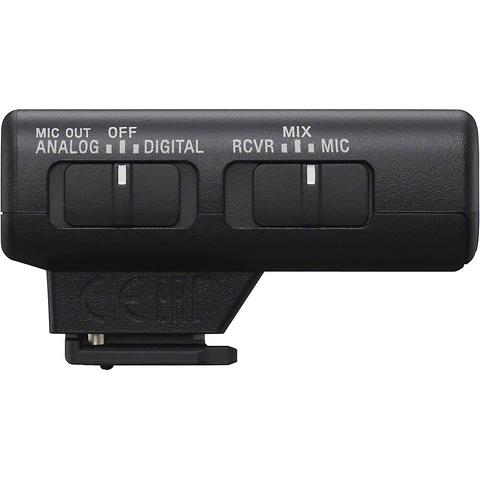 ECM-W2BT Camera-Mount Digital Bluetooth Wireless Microphone System for Sony Cameras Image 6