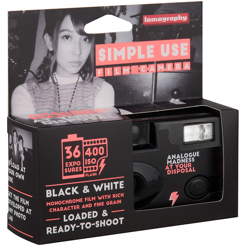 Black & White 400 Simple Use Film Camera Image 3