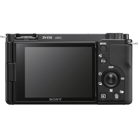 Alpha ZV-E10 Mirrorless Digital Camera Body (Black) with Sony E 10-20mm f/4 PZ G Lens Image 8