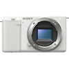 Alpha ZV-E10 Mirrorless Digital Camera Body (White) with Sony Vlogger Microphone (ECM-G1) Thumbnail 1