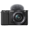 Alpha ZV-E10 Mirrorless Digital Camera with 16-50mm Lens (Black) Thumbnail 1