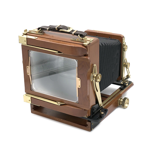 Zone VI Studios INC. 4x5 Camera Wooden with Gold Plated - Pre-Owned Image 1