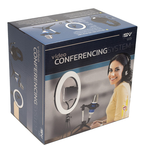 VCS700 Video Conferencing System (LED Ring Light, Microphone, Headphones) Image 5
