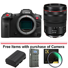 EOS R5 C Digital Mirrorless Cinema Camera with 24-105 f/4L Lens Image 0