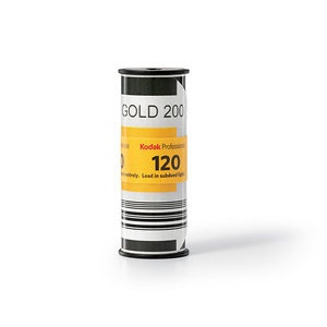 Gold 200 Color Negative Film (120 Roll Film, Single Roll)