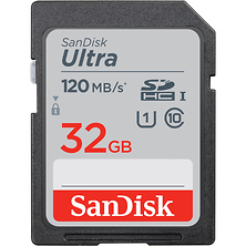 32GB Ultra UHS-I SDHC Memory Card Image 0