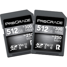 512GB UHS-II SDXC Memory Card (2-Pack) Image 0
