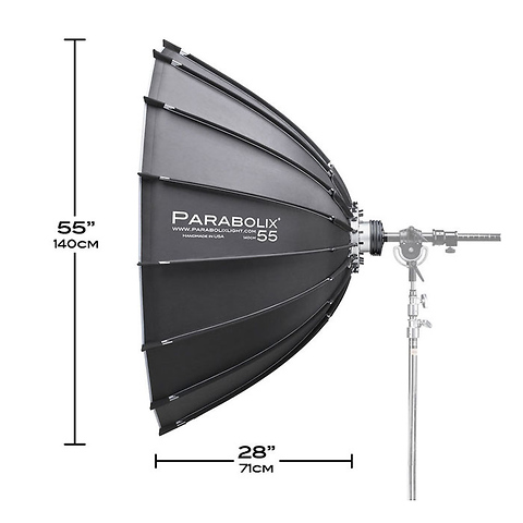 55 in. Deep Parabolic Reflector Image 1