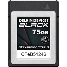 75GB BLACK CFexpress Type B Memory Card Image 0