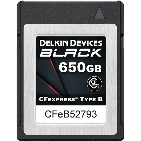 650GB BLACK CFexpress Type B Memory Card Image 0