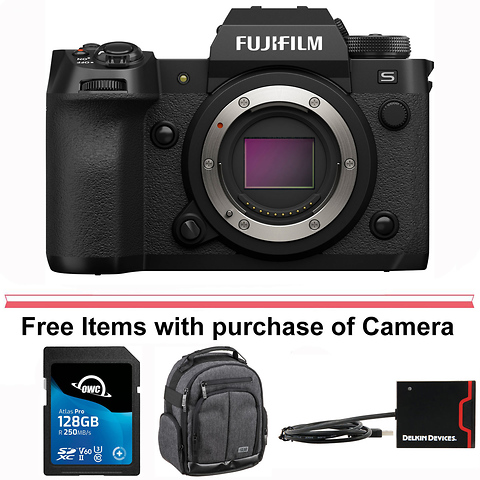 X-H2S Mirrorless Digital Camera Body with VG-XH Vertical Battery Grip Image 8