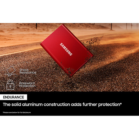 2TB T7 Portable SSD (Titan Gray) Image 8