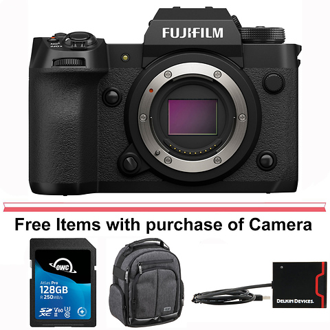 X-H2 Mirrorless Digital Camera Body with VG-XH Vertical Battery Grip Image 8