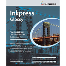 8.5 x 11 in. RC Glossy Inkjet Paper (30 Sheets) Image 0