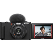 ZV-1F Vlogging Camera (Black) Image 0