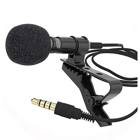 Veyda VD-SL1 Omnidirectional 3.5mm TRRS Lavalier Microphone for Smartphones Image 0