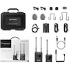 UWMIC9S Mini KIT1 Compact Camera-Mount Wireless Omni Lavalier Microphone System (514 to 596 MHz) Thumbnail 2