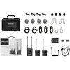 UwMic9S Mini KIT2 Compact 2-Person Camera-Mount Wireless Omni Lavalier Microphone System (514 to 596 MHz) Thumbnail 2