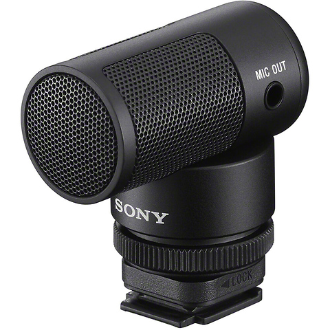 Alpha ZV-E10 Mirrorless Digital Camera Body (Black) with Sony Vlogger Microphone (ECM-G1) Image 10