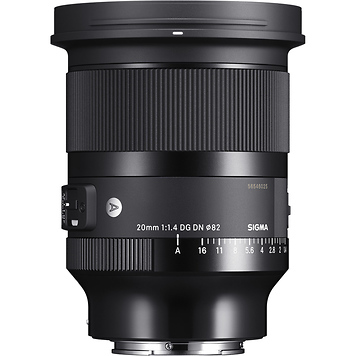 20mm f/1.4 DG DN Art Lens for Sony E