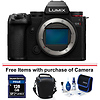 Lumix DC-S5 II Mirrorless Digital Camera Body (Black) Thumbnail 0