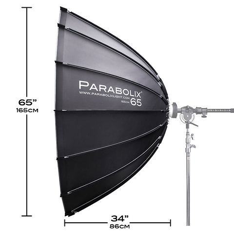 65 in. Deep Parabolic Reflector Image 1