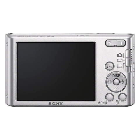 DSC-W830 20.1-Megapixel Pont & Shoot Digital Camera - Silver - Pre-Owned Image 1