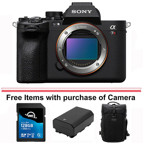 Alpha a7R V Mirrorless Digital Camera Body with Sony 160GB CFexpress Type A TOUGH Memory Card Image 6