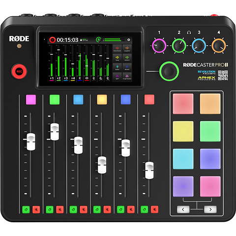 RODECaster Pro II Integrated Audio Production Studio Image 2