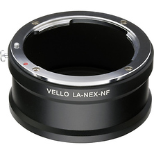 Vello Nikon F Lens to Sony E-Mount Camera Lens Adapter LA-NEX-NF - Pre-Owned Image 0