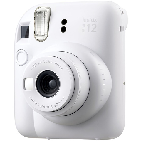 INSTAX Mini 12 Instant Film Camera (Clay White) Image 1