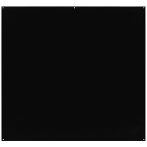 8 x 8 ft. Wrinkle-Resistant Backdrop (Rich Black)
