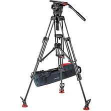 Video 18 S2 Fluid Head & ENG 2 CF Tripod System with Mid-Level Spreader Image 0