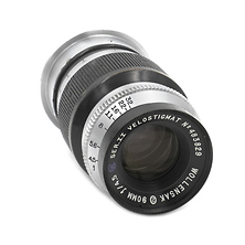 Wollensak Screw Mount 90mm f/4.5 Lens Chrome/Black - Pre-Owned Image 0