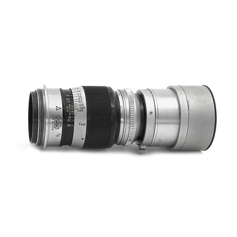 Wollensak Screw Mount 90mm f/4.5 Lens Chrome/Black - Pre-Owned Image 1