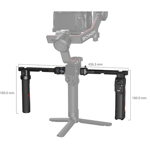 Wireless Control Dual Handgrip for DJI RS 2/RS 3 Pro Image 1