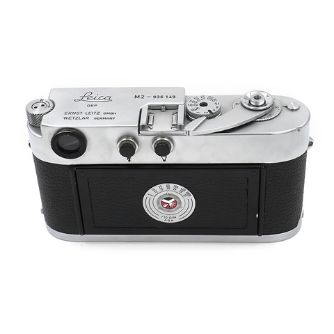 M2 Film Body (1958) w/ Elmar 5cm f/3.5 Lens (1954) Chrome Kit - Pre-Owned Image 1