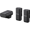 ECM-W3 2-Person Wireless Microphone System with Multi Interface Shoe Thumbnail 1
